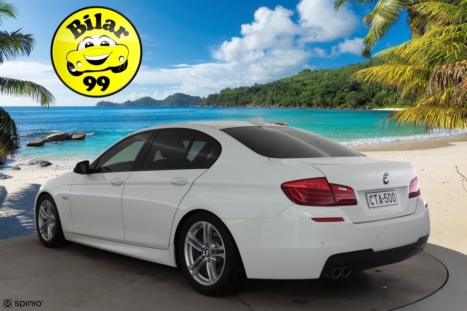 BMW 520 2015 F10 Sedan 520d A xDrive LCI M-Sport *ACC / HUD / Digimittaristo / H&K / Adapt.LED* - Suomi-auto / Kahdet Renkaat