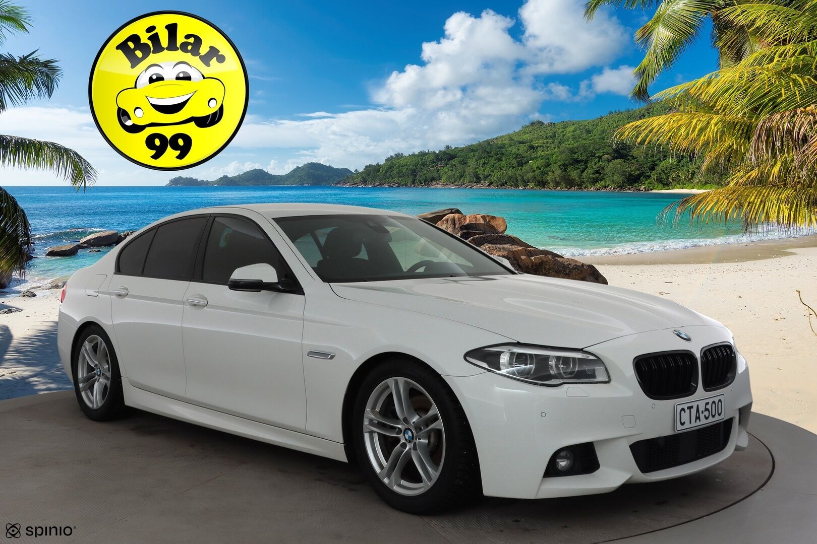 BMW 520 2015 F10 Sedan 520d A xDrive LCI M-Sport *ACC / HUD / Digimittaristo / H&K / Adapt.LED* - Suomi-auto / Kahdet Renkaat