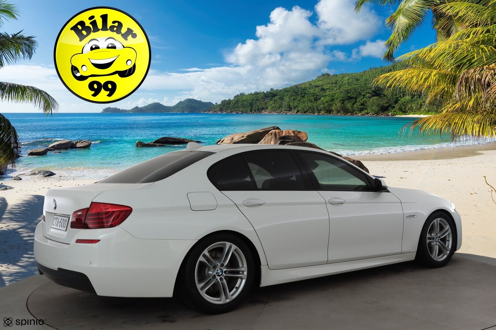 BMW 520 2015 F10 Sedan 520d A xDrive LCI M-Sport *ACC / HUD / Digimittaristo / H&K / Adapt.LED* - Suomi-auto / Kahdet Renkaat