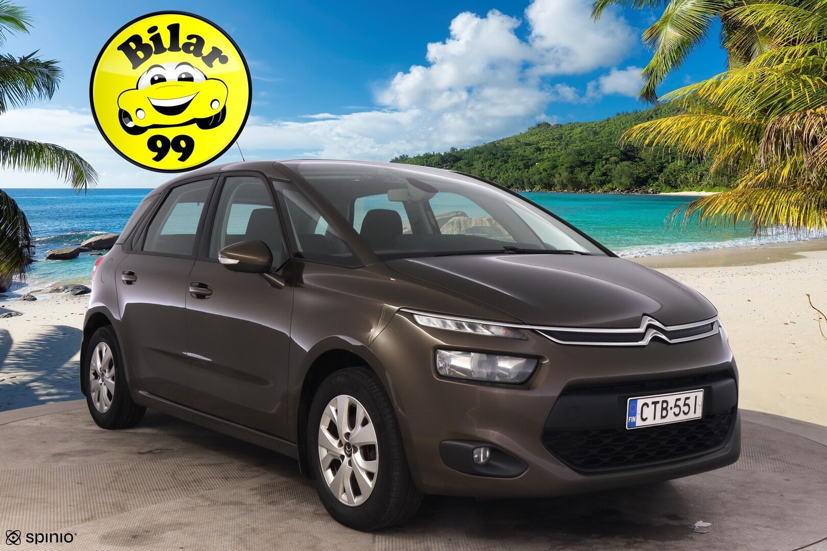 Citroen C4 Picasso 2015 e-HDi 115 Confort ETG6 Automaatti - YritysOutlet - Myydään vain yrityksille - Webasto kaukosäätimellä / Hyvä huoltohistoria