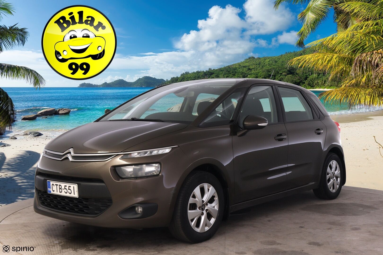 Citroen C4 Picasso 2015 e-HDi 115 Confort ETG6 Automaatti - YritysOutlet - Myydään vain yrityksille - Webasto kaukosäätimellä / Hyvä huoltohistoria