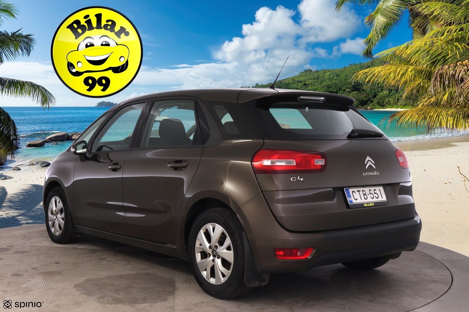 Citroen C4 Picasso 2015 e-HDi 115 Confort ETG6 Automaatti - YritysOutlet - Myydään vain yrityksille - Webasto kaukosäätimellä / Hyvä huoltohistoria