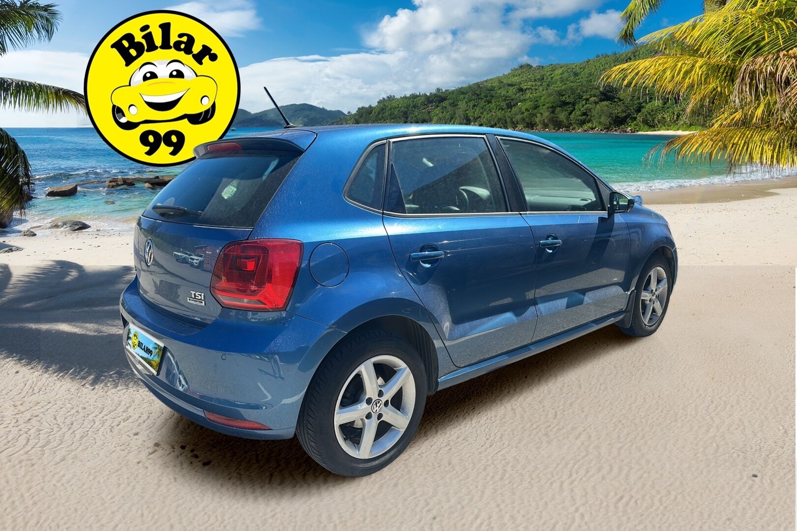 Volkswagen Polo 2015 Comfortline 1,2 TSI 66 kW (90 hv) - Vakkari | Suomi-auto | Lohkolämmitin | Tutkat | Kattavasti huollettu 