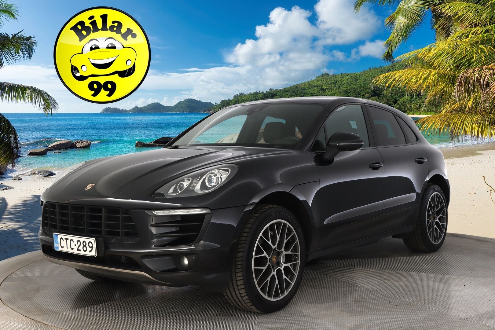 Porsche Macan 2014 S Diesel*Burmester / ACC / Panorama / P.Kamera / Navi / PASM * - *Huippu varusteet / Merkkihuollettu / 2x Porsche vanteet / Juuri katsastettu*