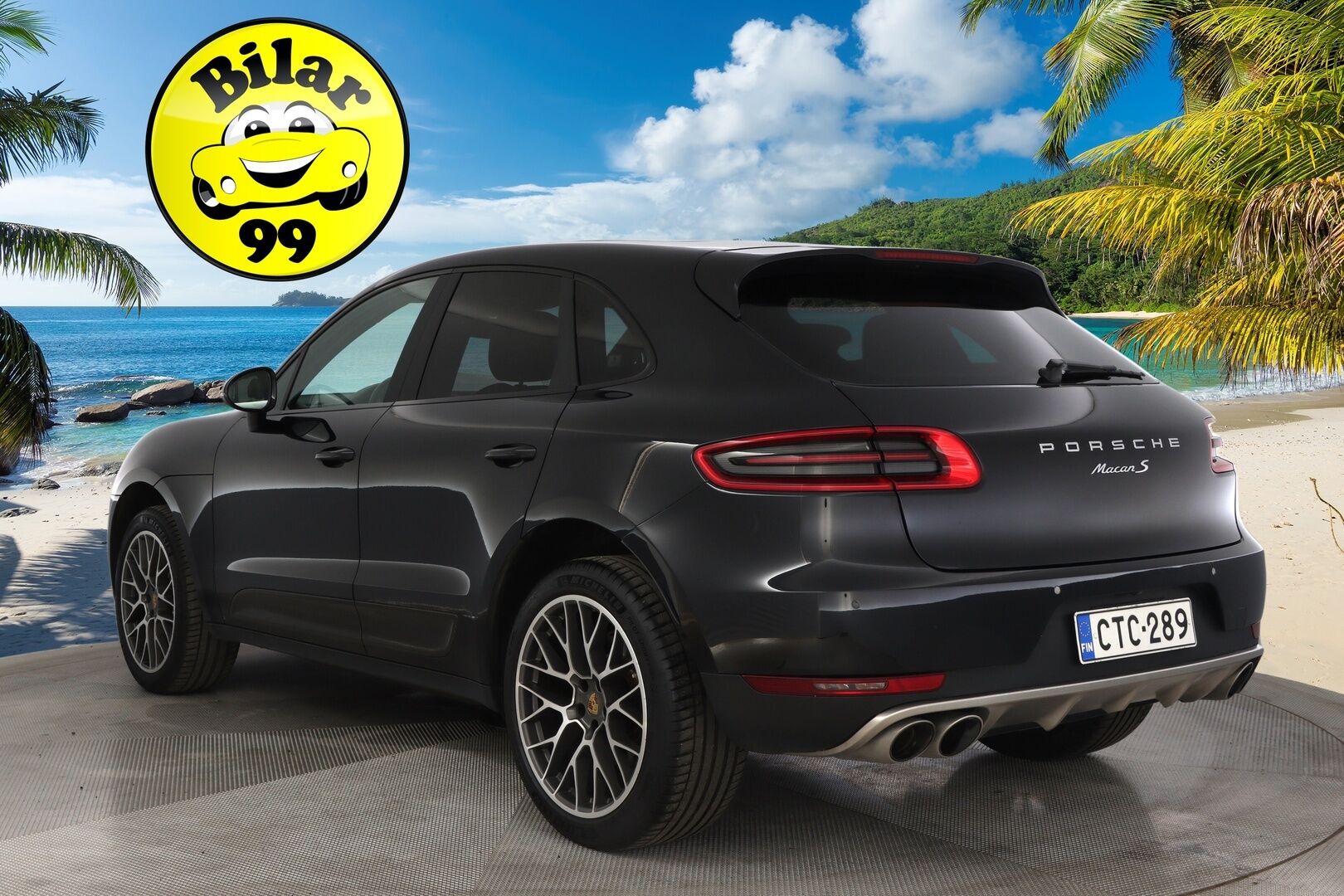 Porsche Macan 2014 S Diesel*Burmester / ACC / Panorama / P.Kamera / Navi / PASM * - *Huippu varusteet / Merkkihuollettu / 2x Porsche vanteet / Juuri katsastettu*