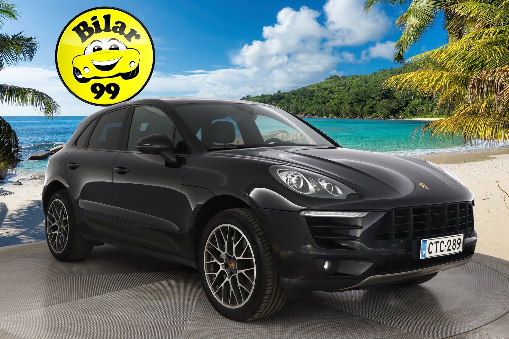 Porsche Macan 2014 S Diesel*Burmester / ACC / Panorama / P.Kamera / Navi / PASM * - *Huippu varusteet / Merkkihuollettu / 2x Porsche vanteet / Juuri katsastettu*