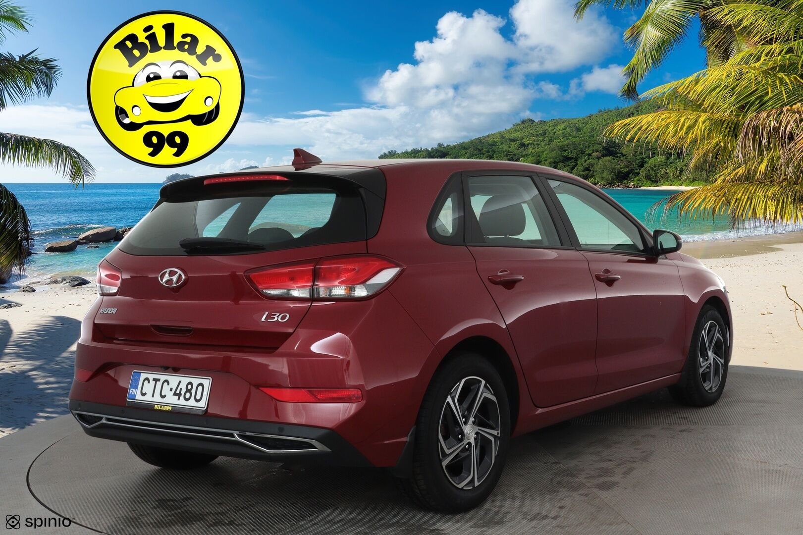 Hyundai i30 Wagon 2021 1,0 T-GDI 120 hv 7-DCT-aut Comfort **Vakkari / P.kamera / KeylessGo / LED / Navi / Lohkolämmitin** - Suomi-auto / Kahdet renkaat aluvanteilla