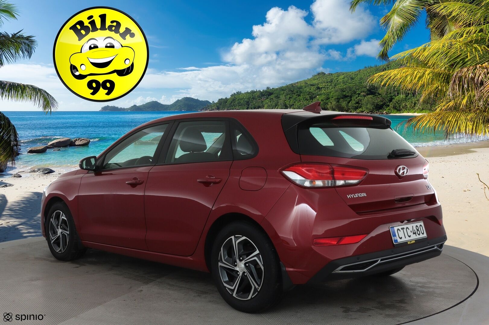 Hyundai i30 Wagon 2021 1,0 T-GDI 120 hv 7-DCT-aut Comfort **Vakkari / P.kamera / KeylessGo / LED / Navi / Lohkolämmitin** - Suomi-auto / Kahdet renkaat aluvanteilla