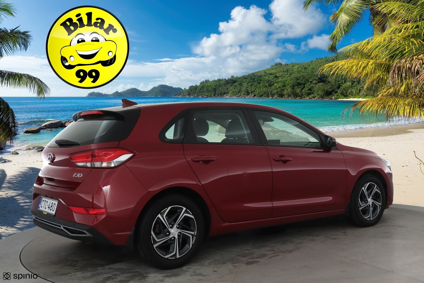 Hyundai i30 Wagon 2021 1,0 T-GDI 120 hv 7-DCT-aut Comfort **Vakkari / P.kamera / KeylessGo / LED / Navi / Lohkolämmitin** - Suomi-auto / Kahdet renkaat aluvanteilla