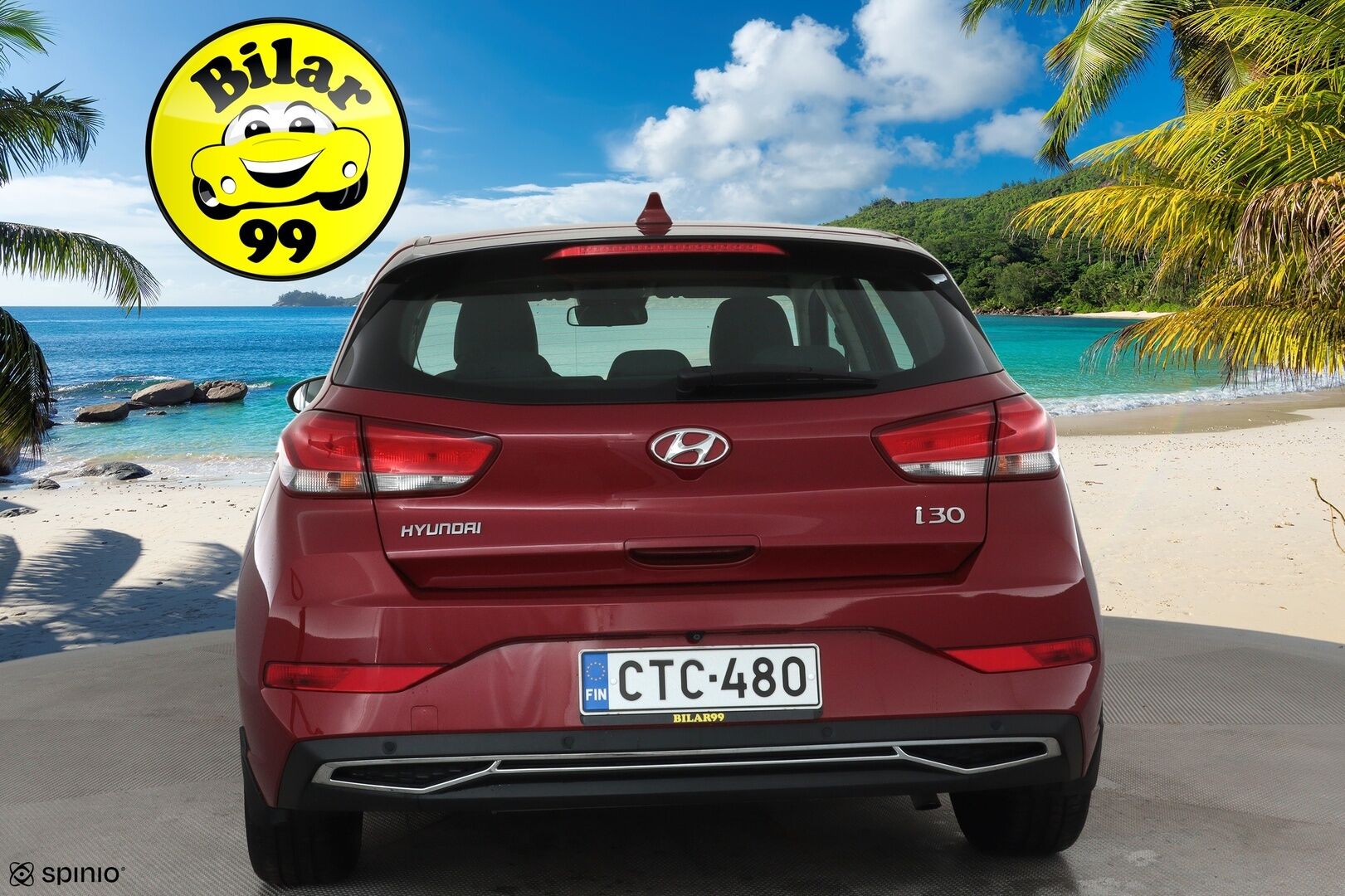 Hyundai i30 Wagon 2021 1,0 T-GDI 120 hv 7-DCT-aut Comfort **Vakkari / P.kamera / KeylessGo / LED / Navi / Lohkolämmitin** - Suomi-auto / Kahdet renkaat aluvanteilla