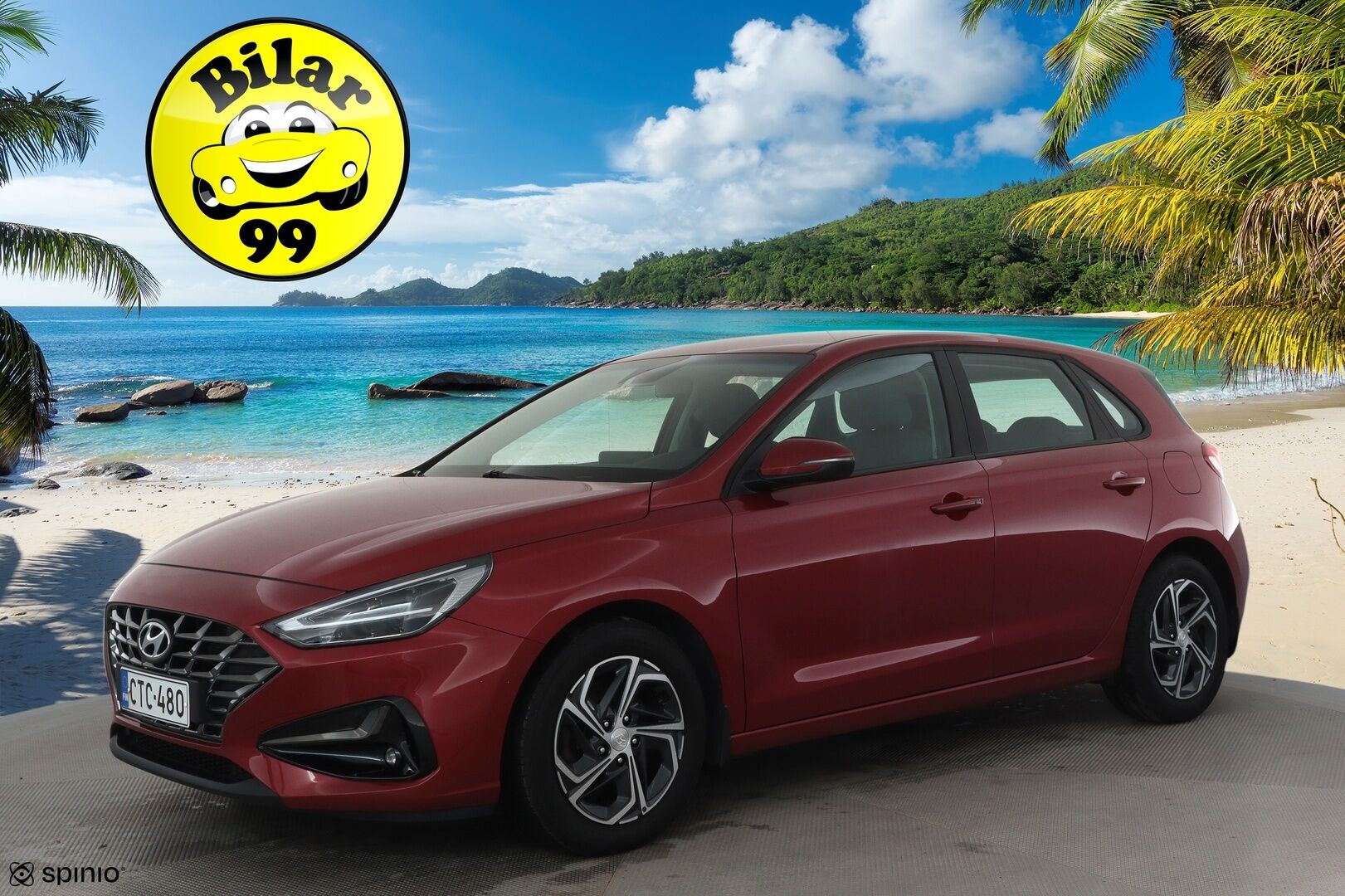 Hyundai i30 Wagon 2021 1,0 T-GDI 120 hv 7-DCT-aut Comfort **Vakkari / P.kamera / KeylessGo / LED / Navi / Lohkolämmitin** - Suomi-auto / Kahdet renkaat aluvanteilla