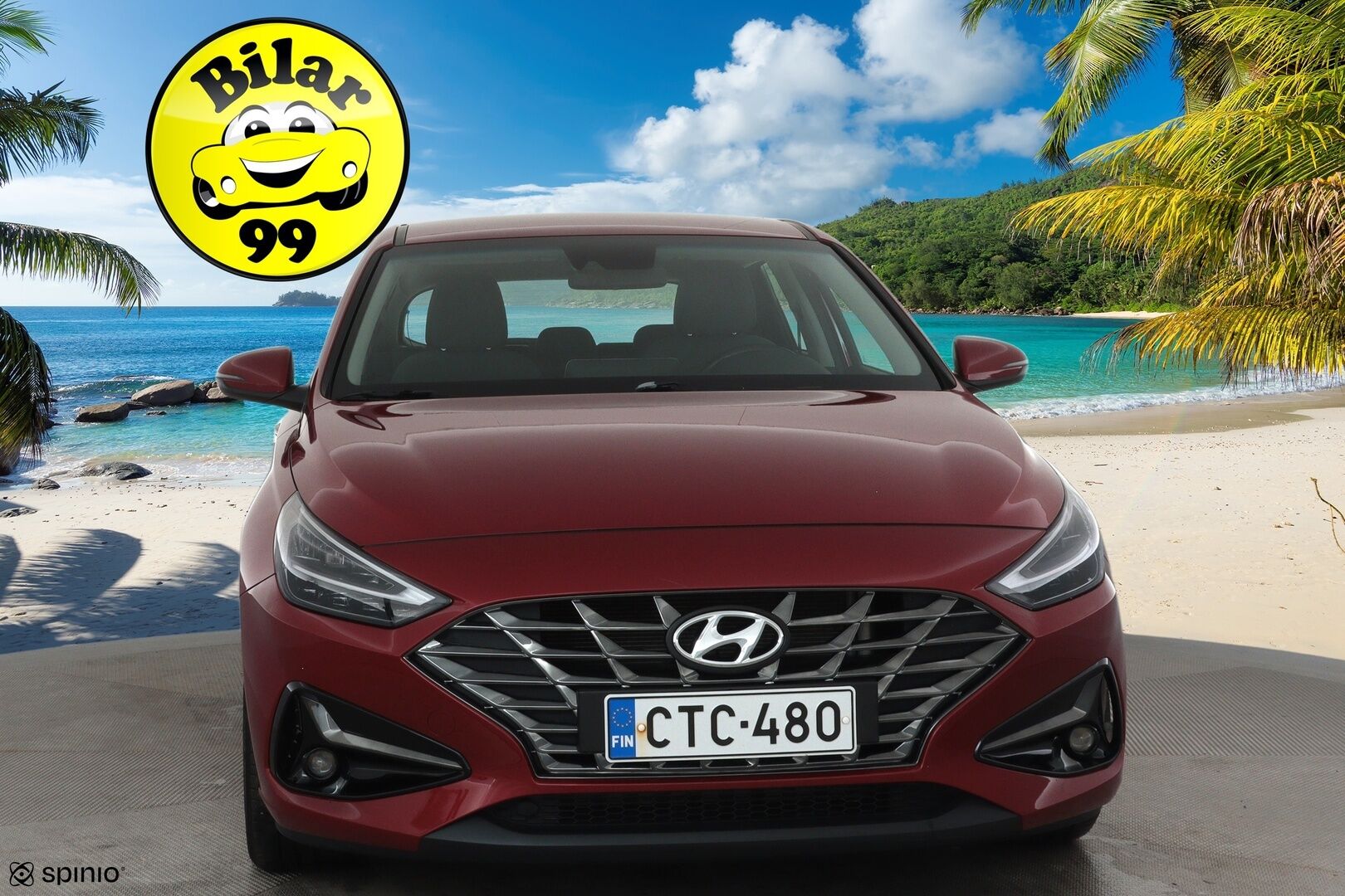 Hyundai i30 Wagon 2021 1,0 T-GDI 120 hv 7-DCT-aut Comfort **Vakkari / P.kamera / KeylessGo / LED / Navi / Lohkolämmitin** - Suomi-auto / Kahdet renkaat aluvanteilla