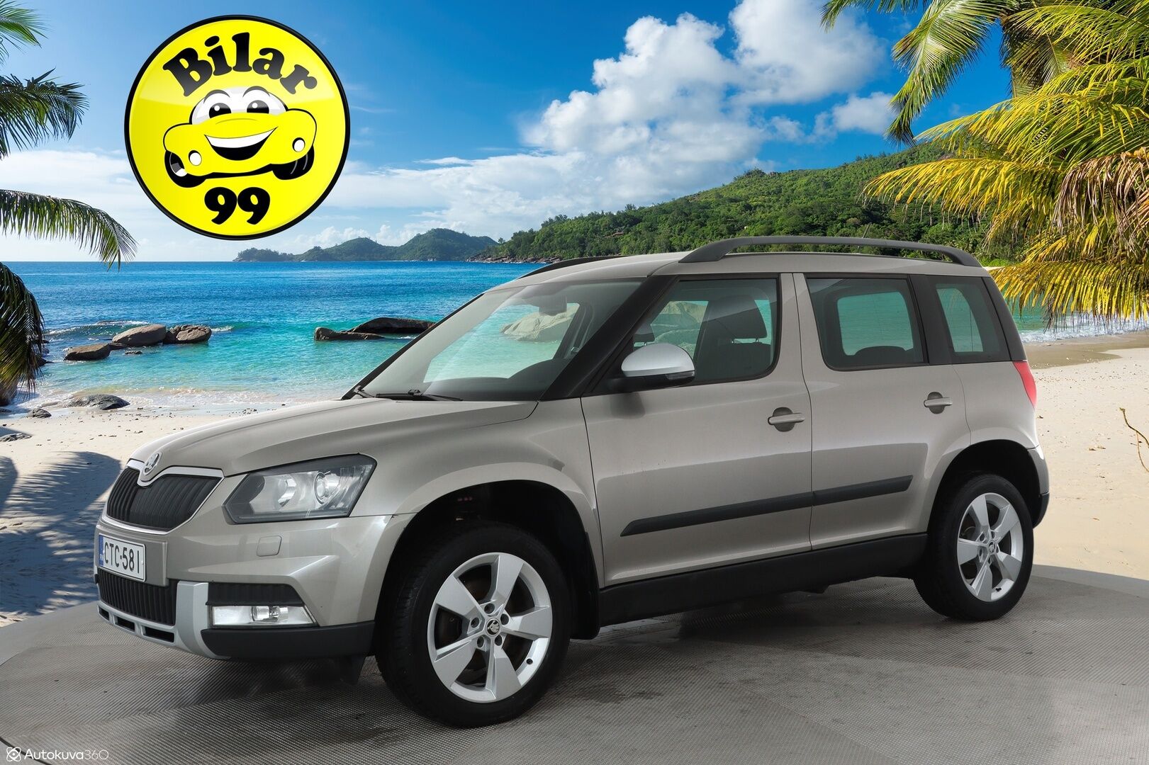 Skoda Yeti 2015 Outdoor 2,0 TDI 140 4x4 Elegance DSG **Suomi-auto / Facelift / Lohko / Vakkari / Xenon / Mirrorlink / Keyless**