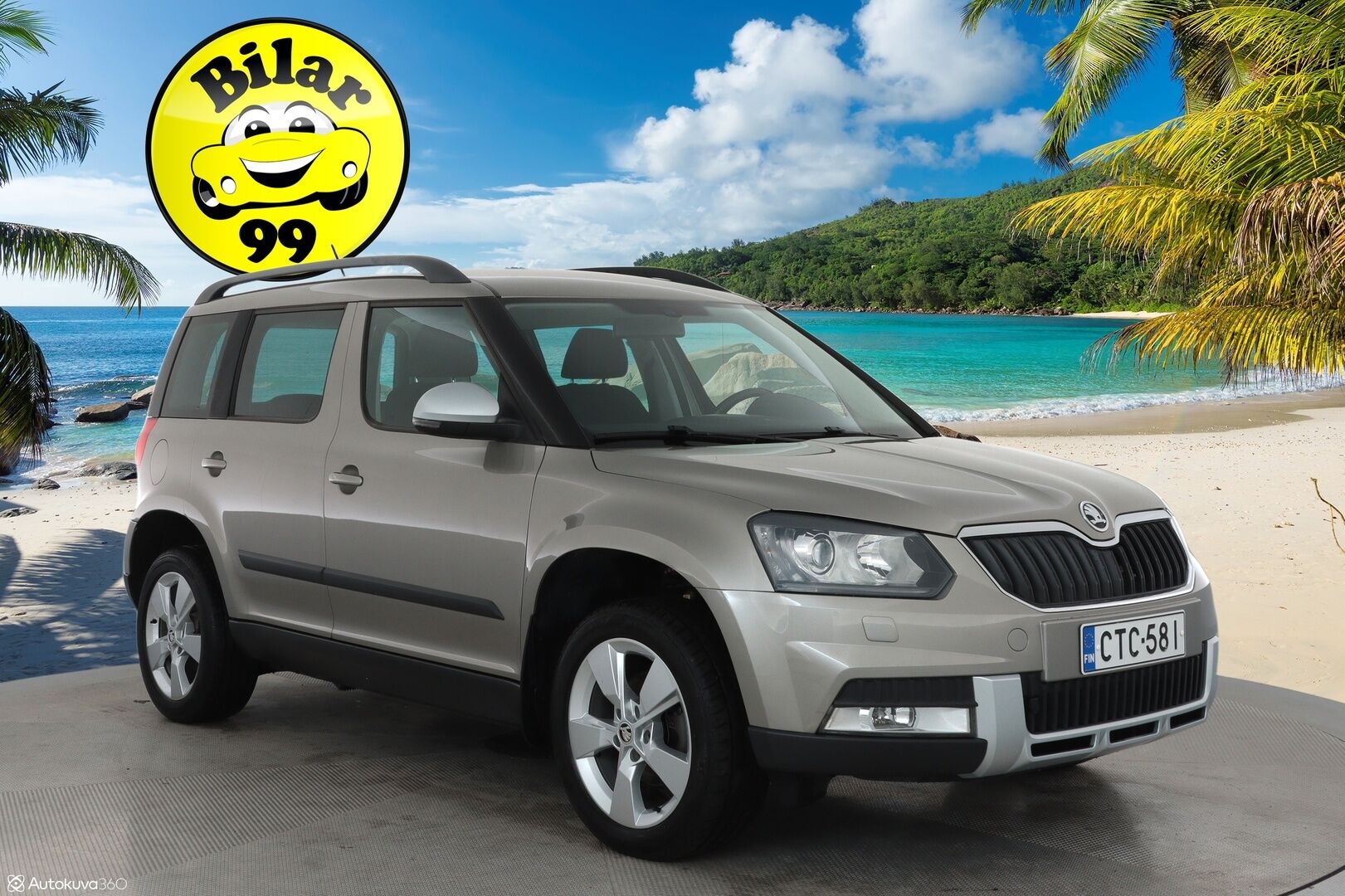 Skoda Yeti 2015 Outdoor 2,0 TDI 140 4x4 Elegance DSG **Suomi-auto / Facelift / Lohko / Vakkari / Xenon / Mirrorlink / Keyless**