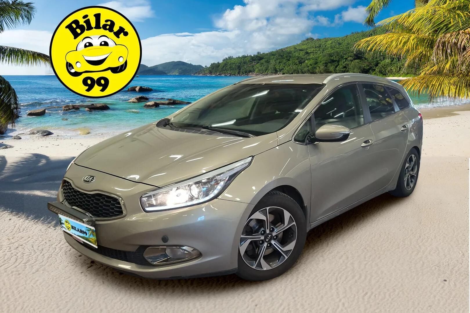 Kia cee'd 2015 1,6 CRDi ISG EX SW EcoDynamics - Suomi-auto |  Lohko+Sisälämmitin | Peruutuskamera | Vetokoukku | Hyvät huollot | 