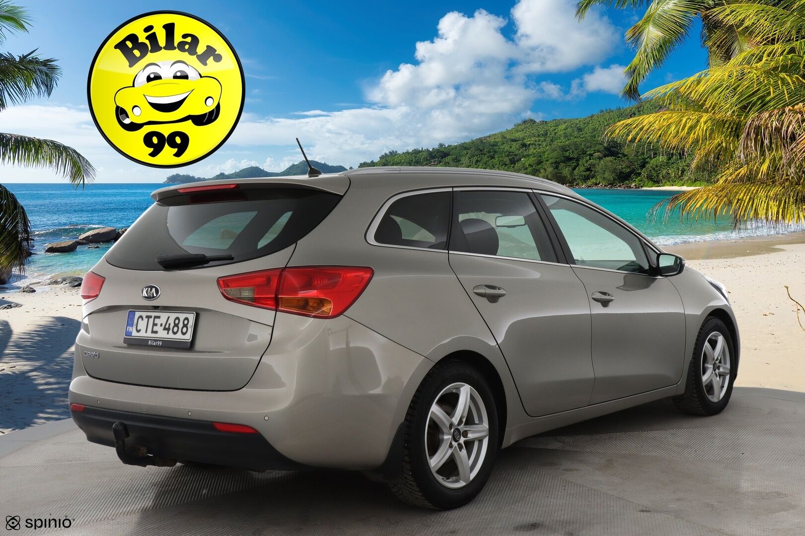 Kia cee'd 2015 1,6 EX SW DCT A/T - | Monitoimiratti vaihteilla | Merkkiliikkeen huoltohistoria | Vetokoukku