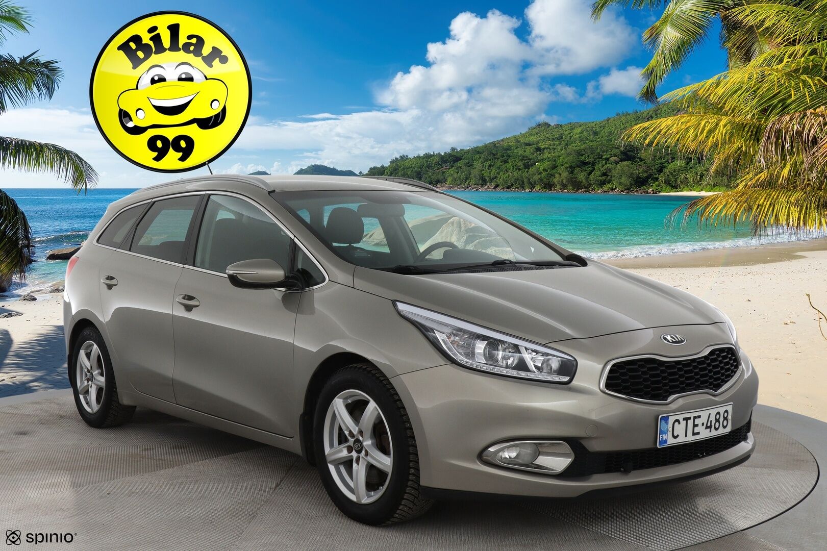 Kia cee'd 2015 1,6 EX SW DCT A/T - | Monitoimiratti vaihteilla | Merkkiliikkeen huoltohistoria | Vetokoukku