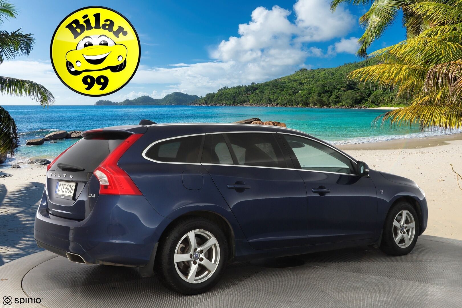 Volvo V60 2015 D4 Ocean Race Business aut *Acc / Webasto / Digimittari / Blis / Nahkasisusta / Voc / Nav / Bt* - Kahdet vanteet / Suomi-auto / Hyvät huollot