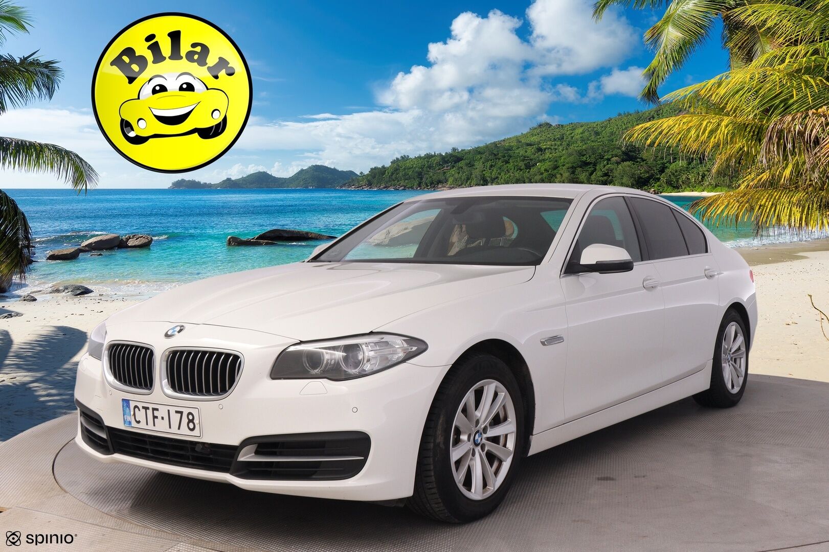BMW 520 2015 F10 Sedan 520d A Business - Suomiauto | Lohko | KeylessGo | Vakkari | Kahdet renkaat 
