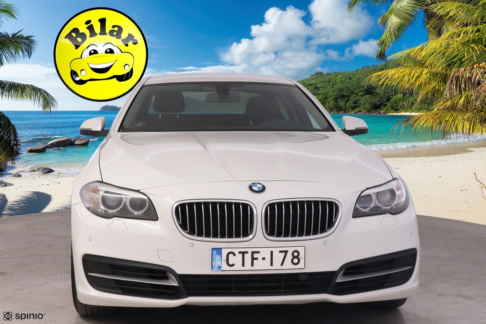 BMW 520 2015 F10 Sedan 520d A Business - Suomiauto | Lohko | KeylessGo | Vakkari | Kahdet renkaat 