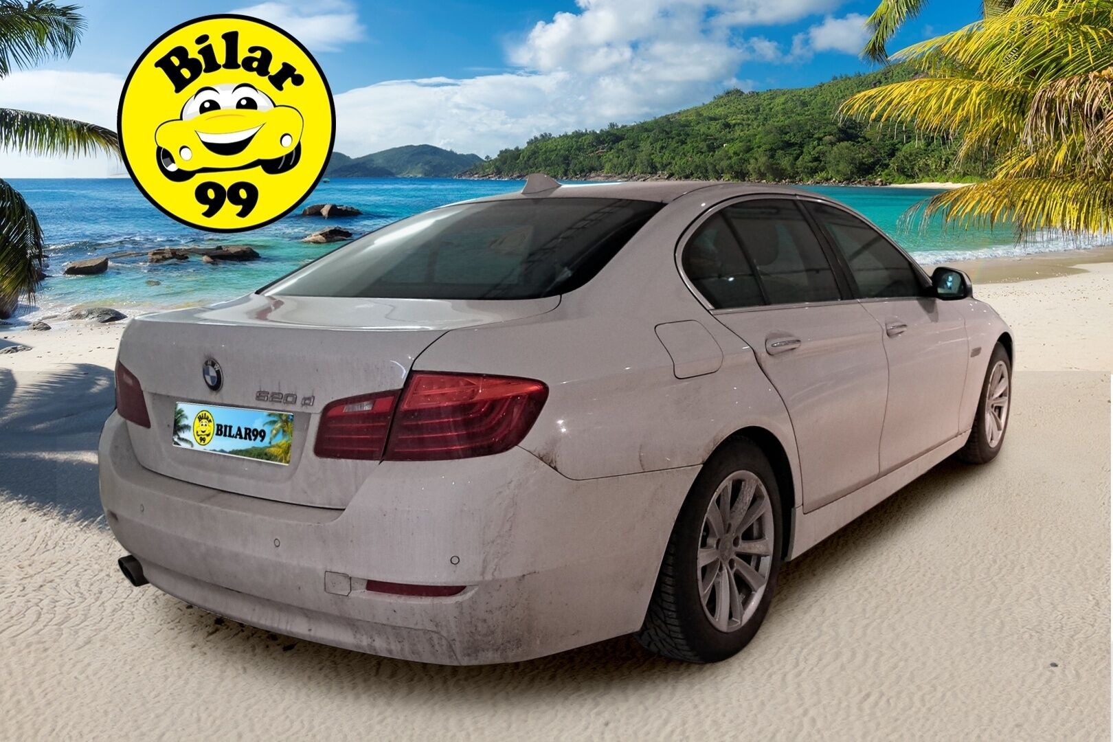 BMW 520 2015 F10 Sedan 520d A Business *Lohko / KeylessGo / Vakionopeudensäädin / Kahdet renkaat!* - Suomi-auto / Siisti kuntoinen! 