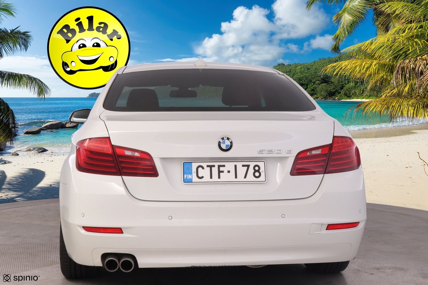 BMW 520 2015 F10 Sedan 520d A Business - Suomiauto | Lohko | KeylessGo | Vakkari | Kahdet renkaat 