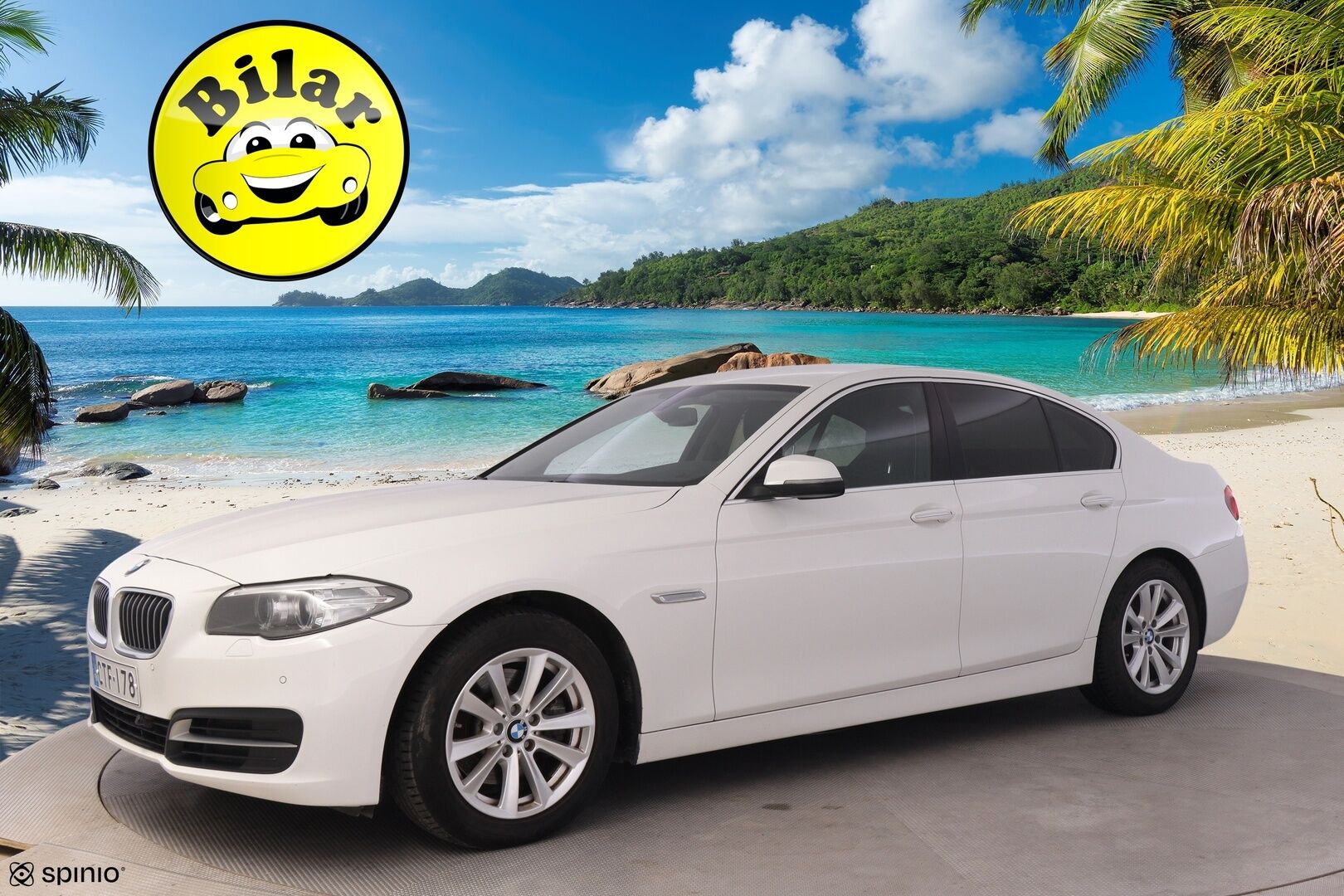 BMW 520 2015 F10 Sedan 520d A Business - Suomiauto | Lohko | KeylessGo | Vakkari | Kahdet renkaat 