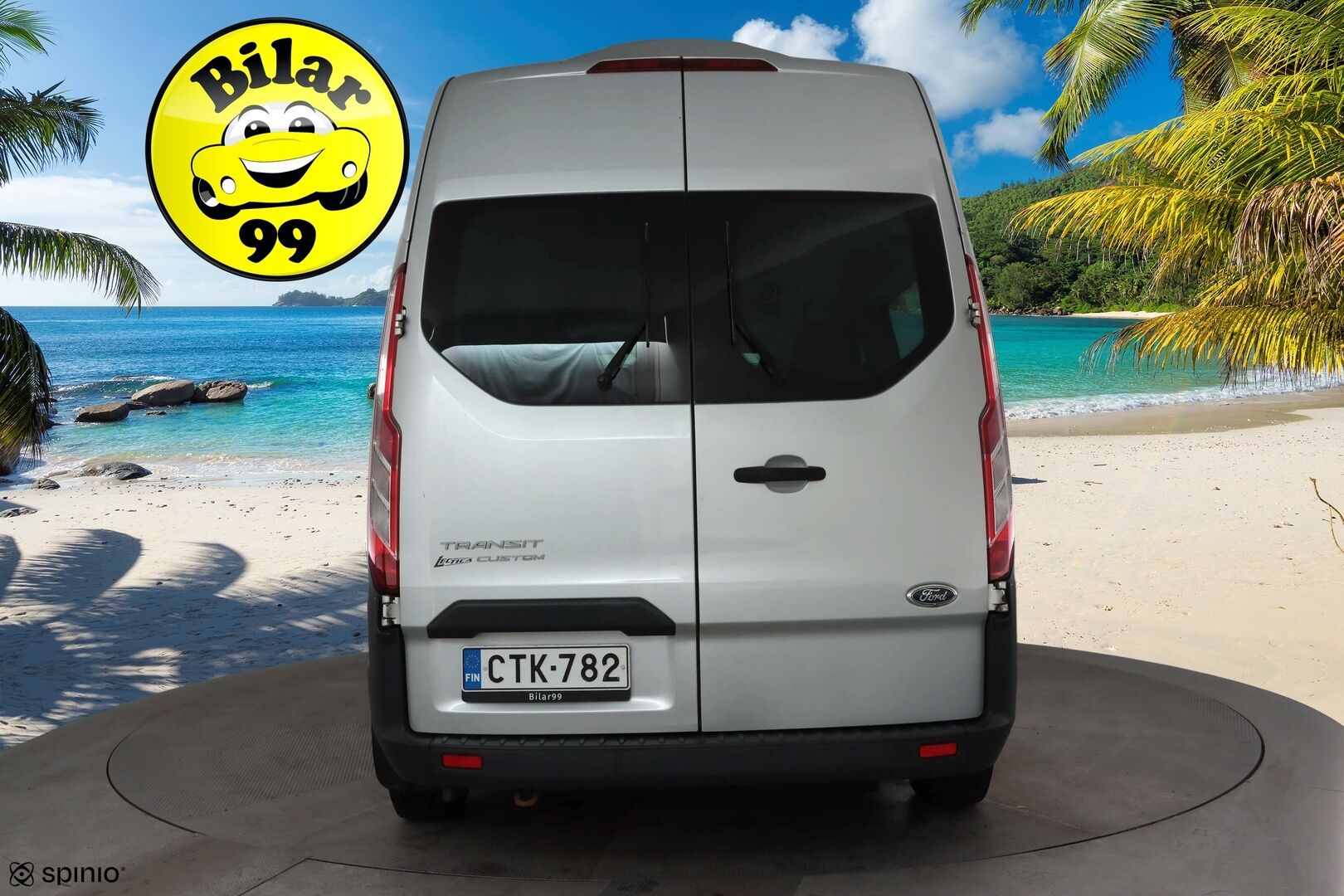 Ford TOURNEO CUSTOM 2014 310 2,2TDCi 125 hv Trend M6 Kombi M1 L2H2 FWD 9-P - * Webasto | Bluetooth | Vakkari | Ilmastointi | Lectican sisusta | Merkkihuollot | Kahdet renkaat *