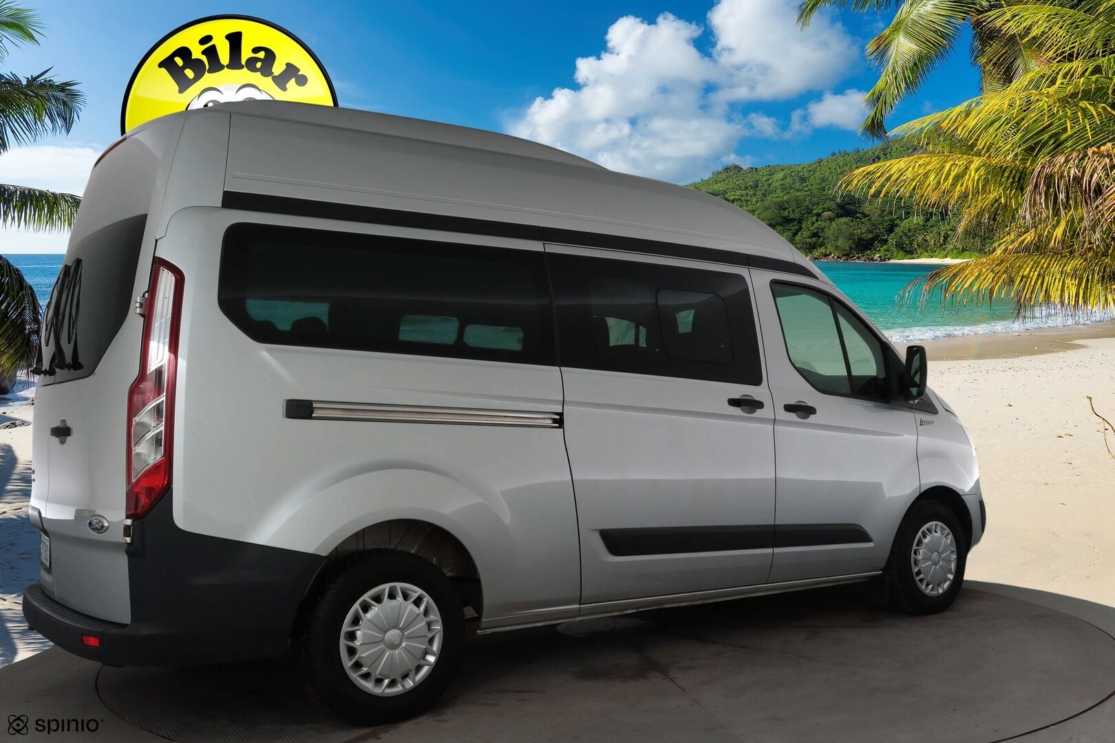 Ford TOURNEO CUSTOM 2014 310 2,2TDCi 125 hv Trend M6 Kombi M1 L2H2 FWD 9-P - * Webasto | Bluetooth | Vakkari | Ilmastointi | Lectican sisusta | Merkkihuollot | Kahdet renkaat *