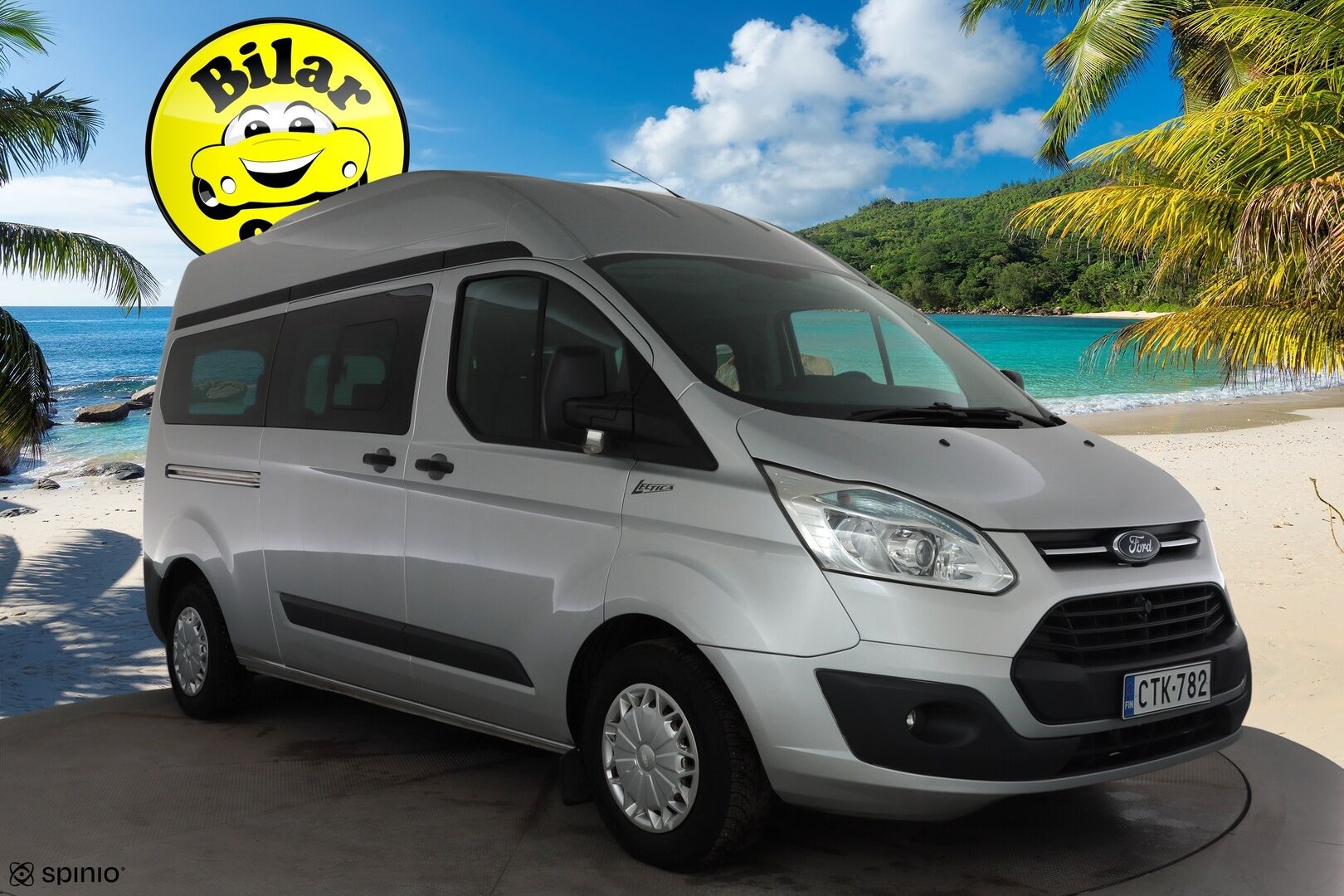 Ford TOURNEO CUSTOM 2014 310 2,2TDCi 125 hv Trend M6 Kombi M1 L2H2 FWD 9-P - * Webasto | Bluetooth | Vakkari | Ilmastointi | Lectican sisusta | Merkkihuollot | Kahdet renkaat *
