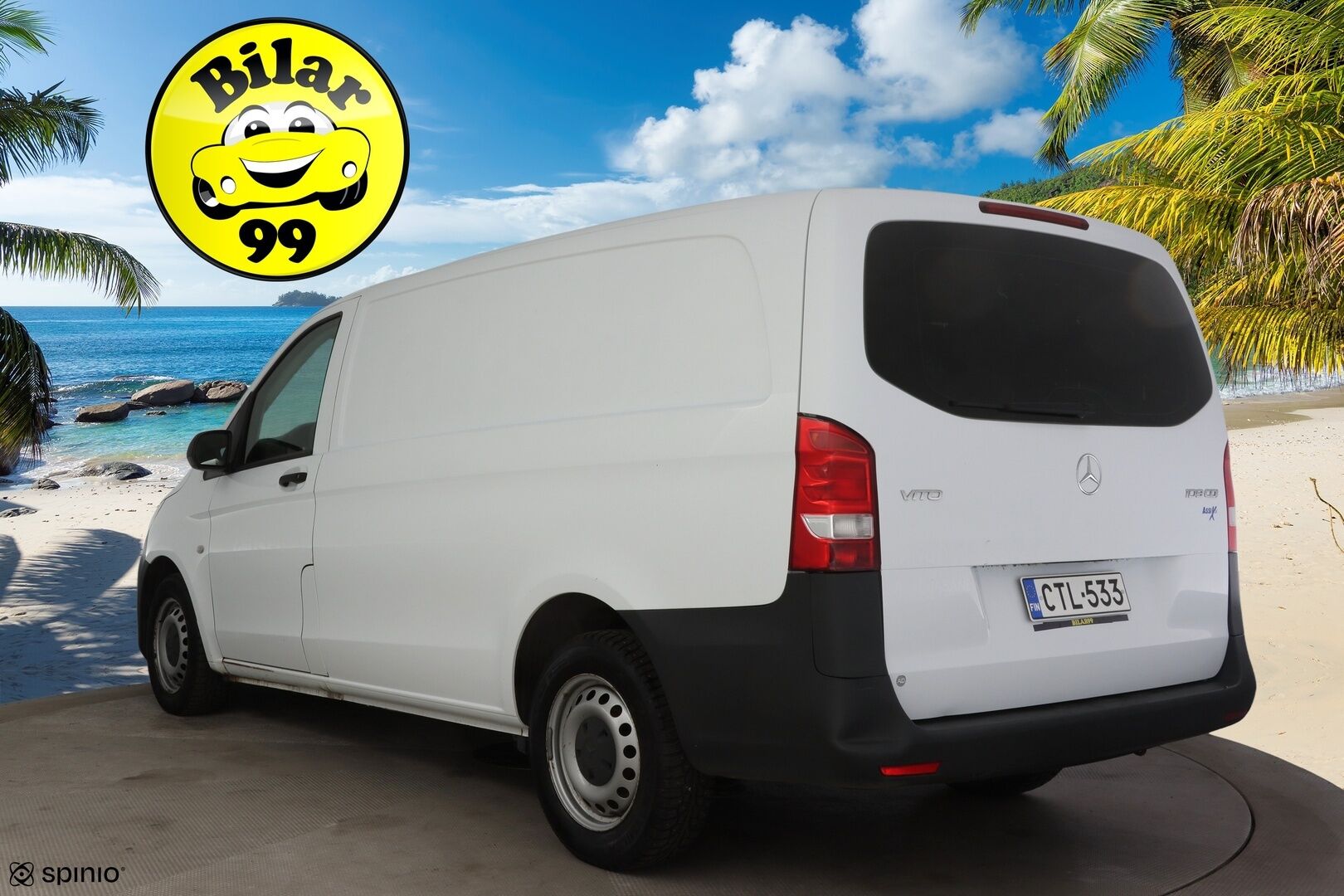 Mercedes-Benz Vito 2015 109CDI-3,05/32K keskipitkä A2 ONE - * Juuri tullut Alvillinen paku! * - HULLUT VÄLIPÄIVÄT KORKOTARJOUS 2,49%