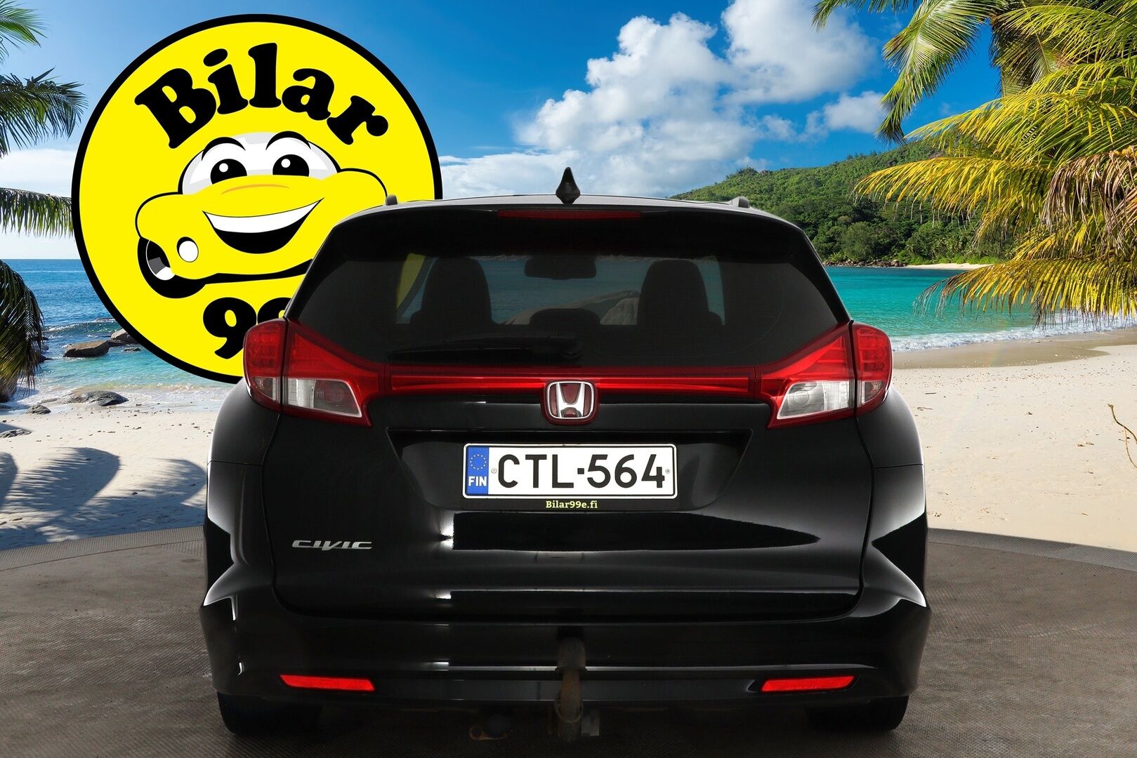 Honda Civic 2015 Tourer 1,8i Sport ADAS - Vakkari | P.kamera | BLIS | Bluetooth | Koukku