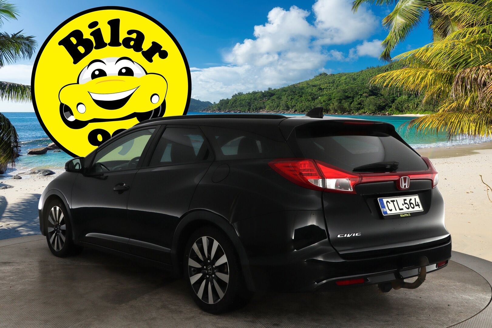 Honda Civic 2015 Tourer 1,8i Sport ADAS - Vakkari | P.kamera | BLIS | Bluetooth | Koukku