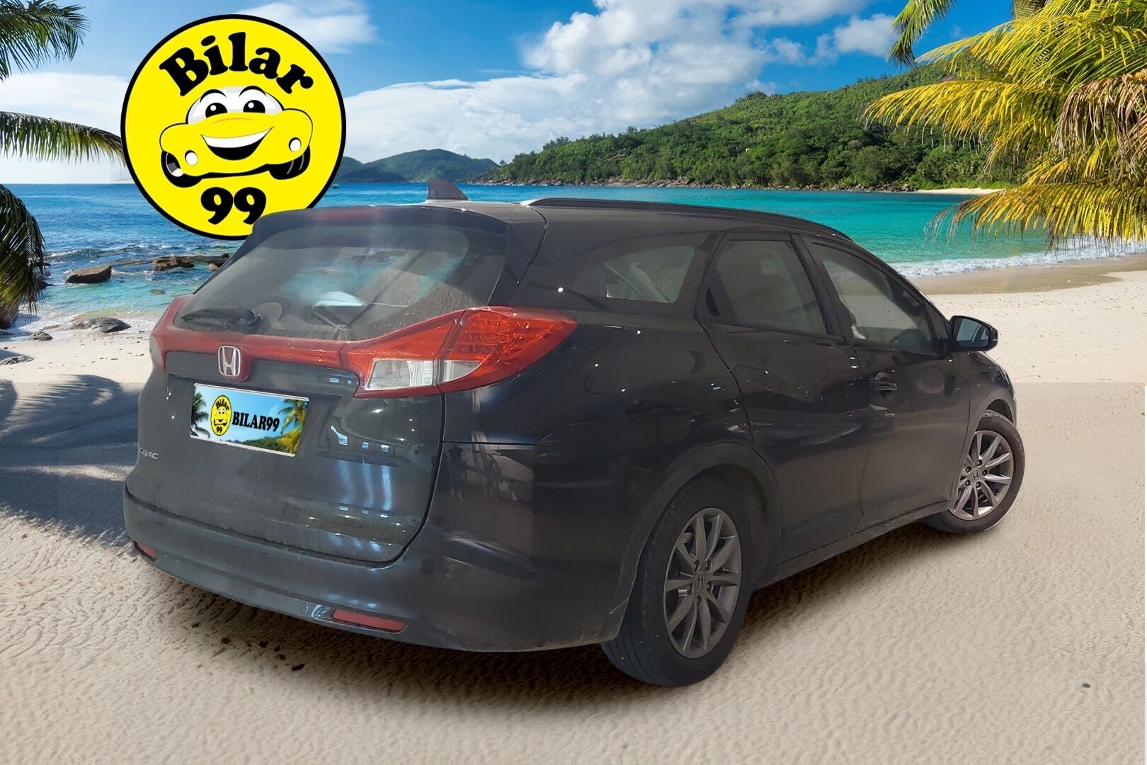 Honda Civic 2015 Tourer 1,8i Comfort AT *Lohkolämmitin / Vakkari / Parkktituka / 2x Renkaat / Huoltokirja* - Suomi-auto