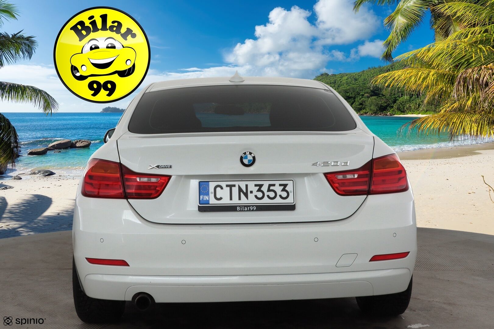 BMW 420 2016 F36 Gran Coupe 420d TwinPower Turbo A xDrive Business Automatic * Vakkari / Sporttipenkit /  xenon / P. Tutka* - Kahdet renkaat / suomi auto