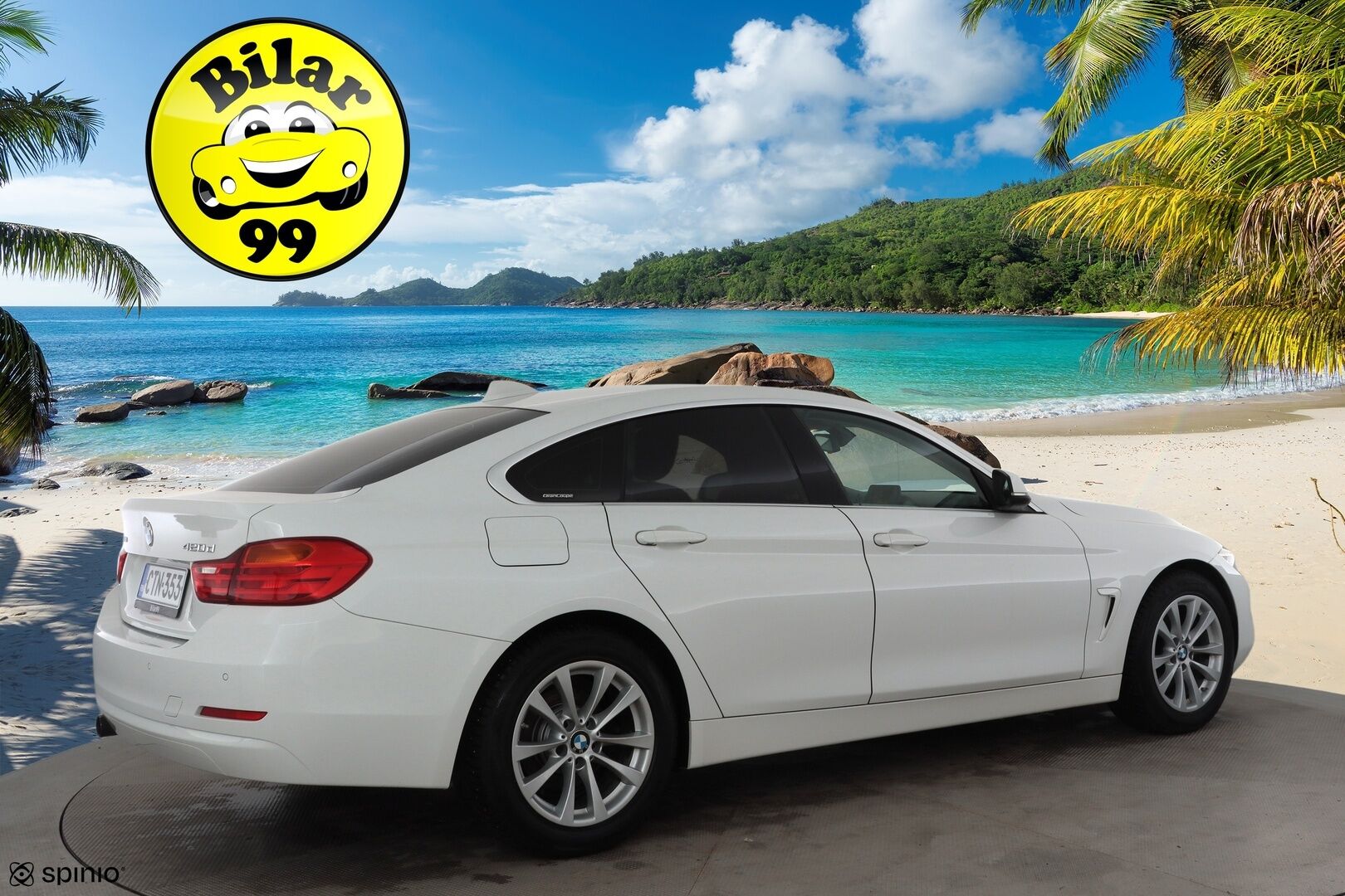 BMW 420 2016 F36 Gran Coupe 420d TwinPower Turbo A xDrive Business Automatic * Vakkari / Sporttipenkit /  xenon / P. Tutka* - Kahdet renkaat / suomi auto