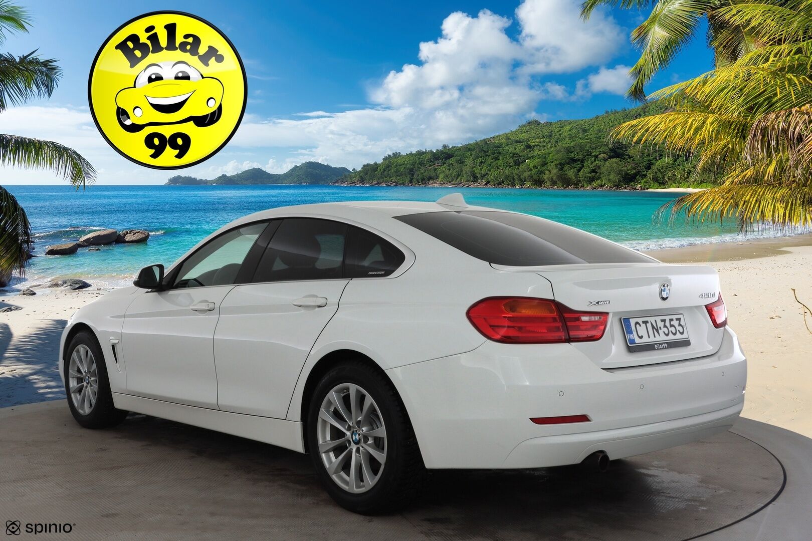 BMW 420 2016 F36 Gran Coupe 420d TwinPower Turbo A xDrive Business Automatic * Vakkari / Sporttipenkit /  xenon / P. Tutka* - Kahdet renkaat / suomi auto