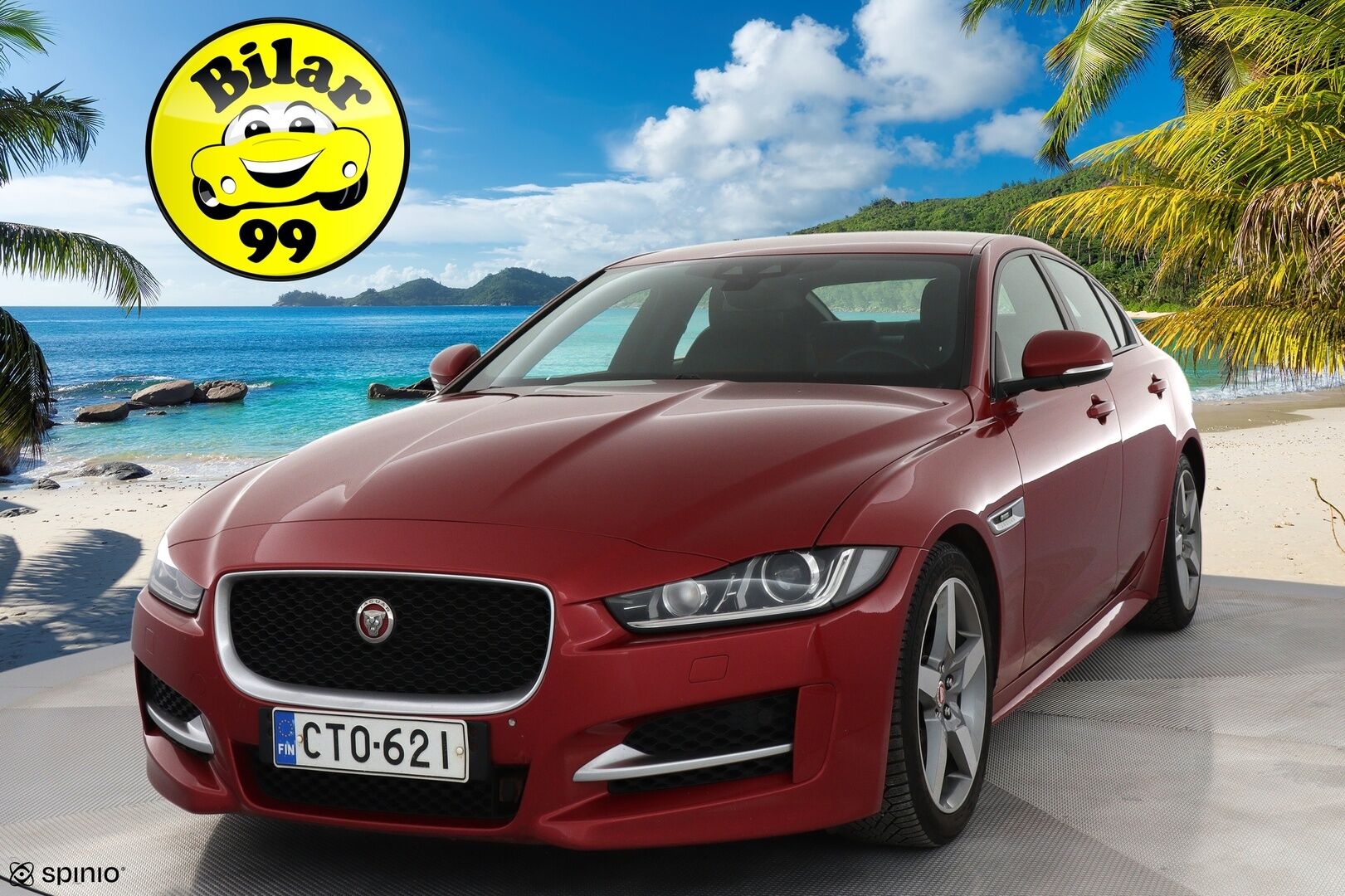 Jaguar XE 2016 20d R-Sport Aut *Webasto / Adapt. vakkari / Meridian / Punaset Nahat / Ohjauspyörän lämmitys /** Huutokaupat.com - Myydään Huutokaupat.com - *Webasto / Adapt. vakkari / Meridian / Punaset Nahat / Ohjauspyörän lämmitys / 
