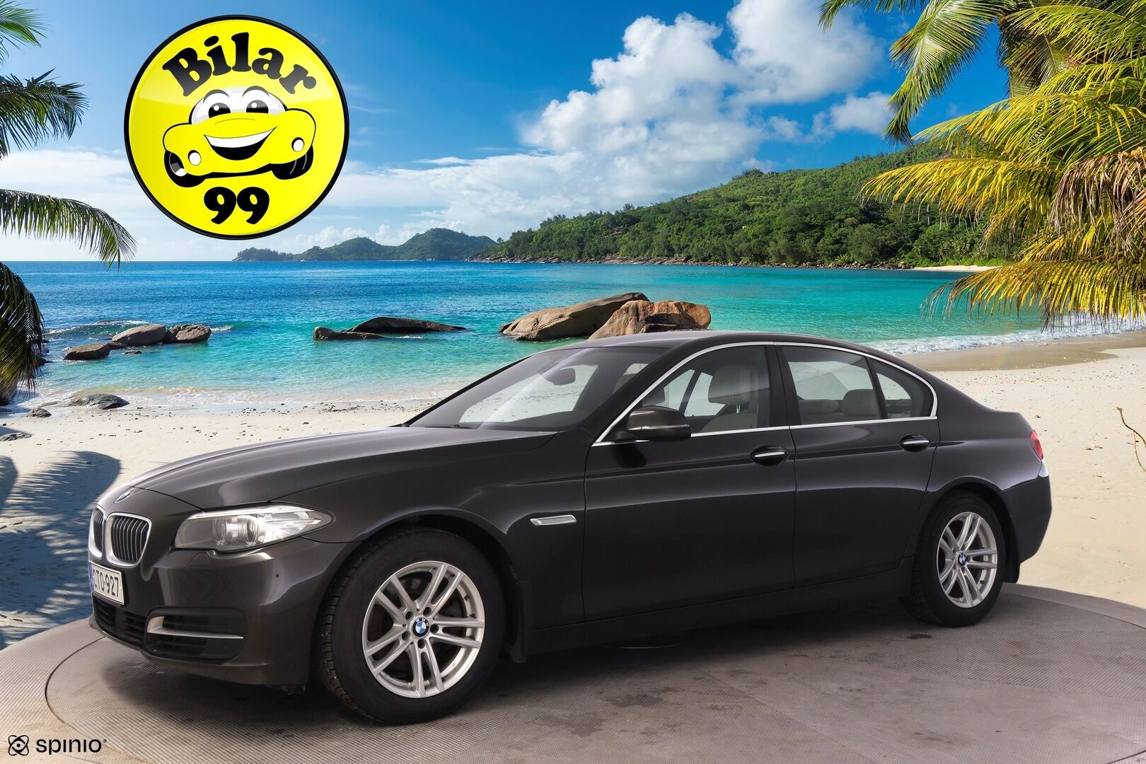 BMW 520 2015 F10 Sedan 520d A Business *ACC / Navi / Vaaleat comfortnahat / HUD / S.ratti / S.penkit / Navi / P.kamera* - Upeasti varusteltu Suomi-auto / Ei Adblueta / Michelin renkain! - HULLU BLACKWEEK KORKOTARJOUS 2,49%