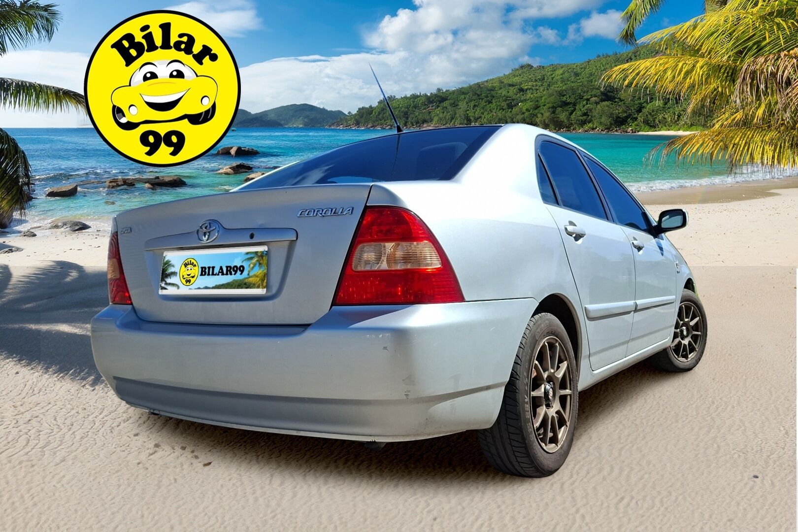 Toyota Corolla 2004 4D COROLLA SEDAN 1.4 *Yritys Outlet- Myydään vain yrityksille!* - | Ilmastointi | Kahdet renkaat vanteineen | 