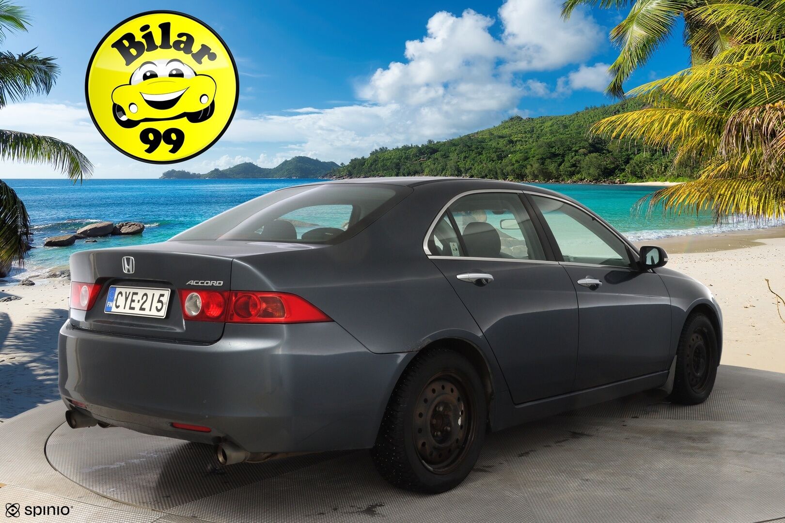 Honda Accord 2004 - YritysOutlet - Myydään vain yrityksille - Lasikatto / Lohko / Vakkari / Sähköpenkki