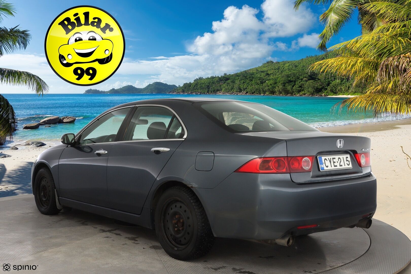 Honda Accord 2004 - YritysOutlet - Myydään vain yrityksille - Lasikatto / Lohko / Vakkari / Sähköpenkki