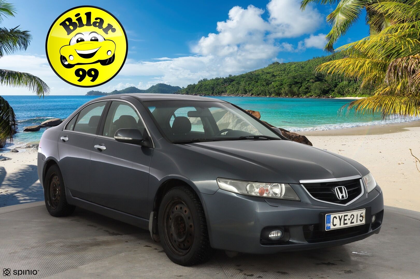 Honda Accord 2004 - YritysOutlet - Myydään vain yrityksille - Lasikatto / Lohko / Vakkari / Sähköpenkki