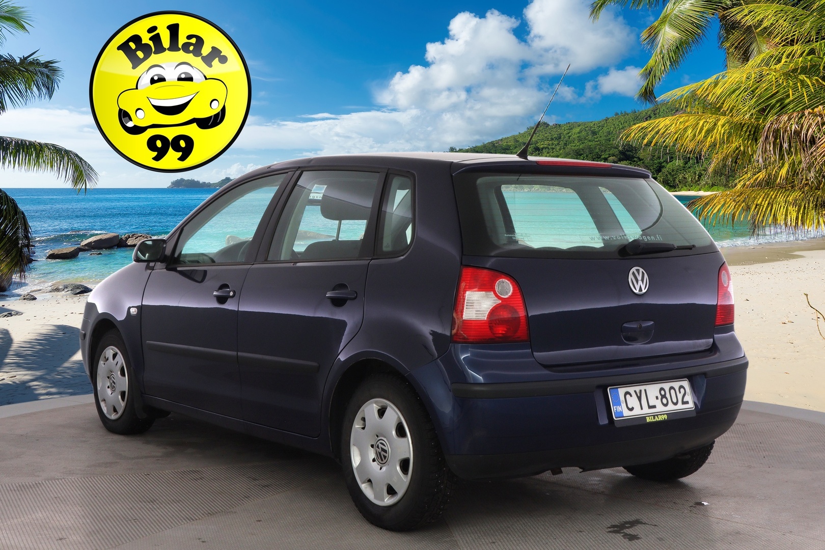 Volkswagen Polo 2005 4D POLO HATCHBACK 1.2 * YritysOutlet - Myydään vain yrityksille* - *Vähän ajettu / Ryhdikäs / Käyttöauto*