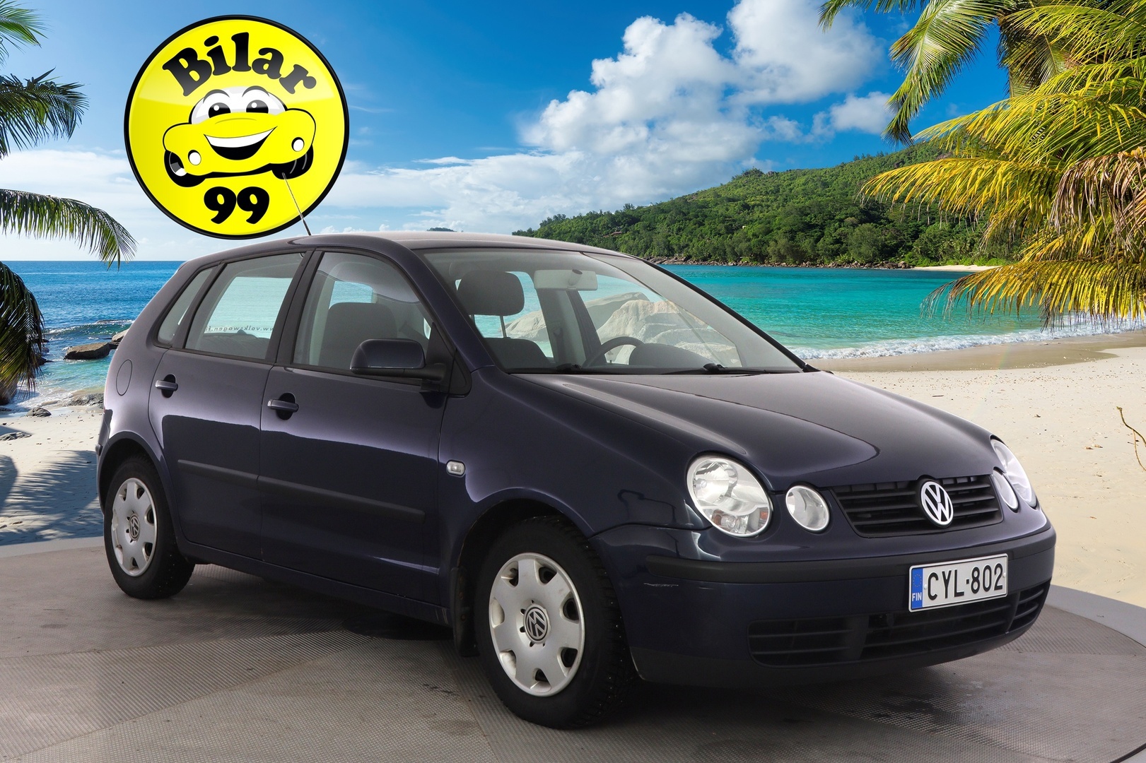 Volkswagen Polo 2005 4D POLO HATCHBACK 1.2 * YritysOutlet - Myydään vain yrityksille* - *Vähän ajettu / Ryhdikäs / Käyttöauto*