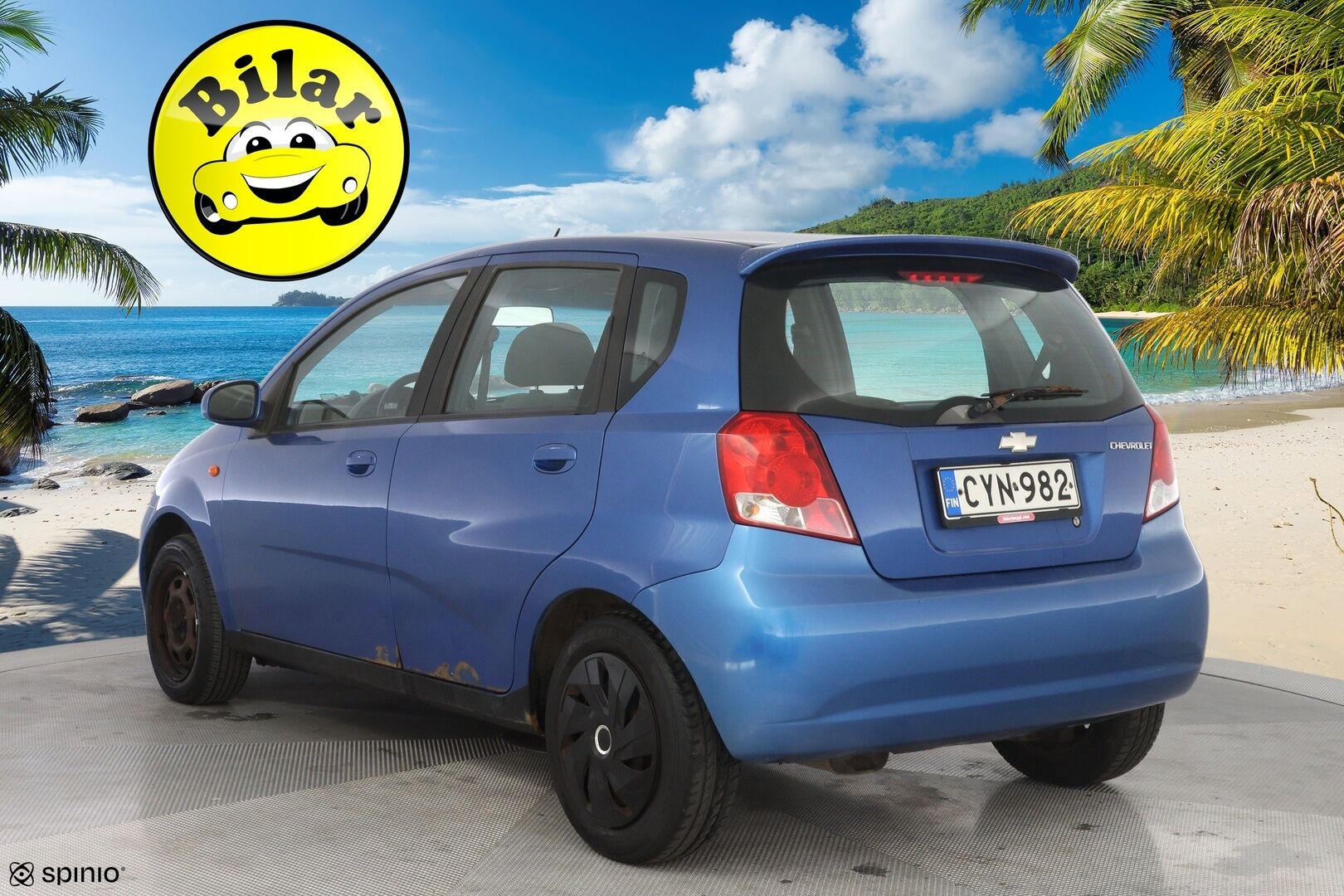 Chevrolet Kalos 2005 Hatchback 1.4 - YritysOutlet - Myydään vain yrityksille - Ilmastointi | Lohko+sisä | Seuraava katsastus 05/2027 / Kahdet renkaat