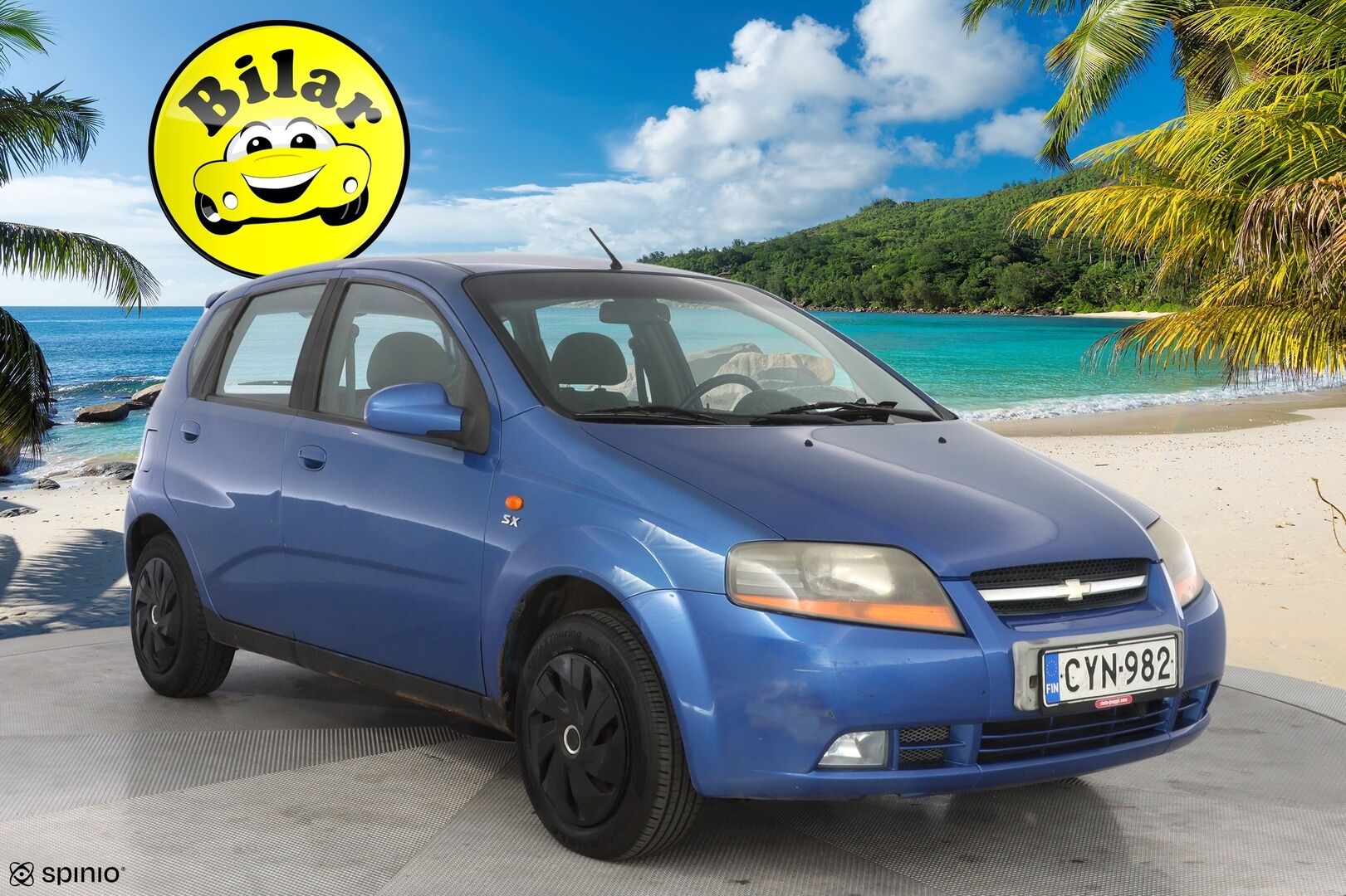 Chevrolet Kalos 2005 Hatchback 1.4 - YritysOutlet - Myydään vain yrityksille - Ilmastointi | Lohko+sisä | Seuraava katsastus 05/2027 / Kahdet renkaat