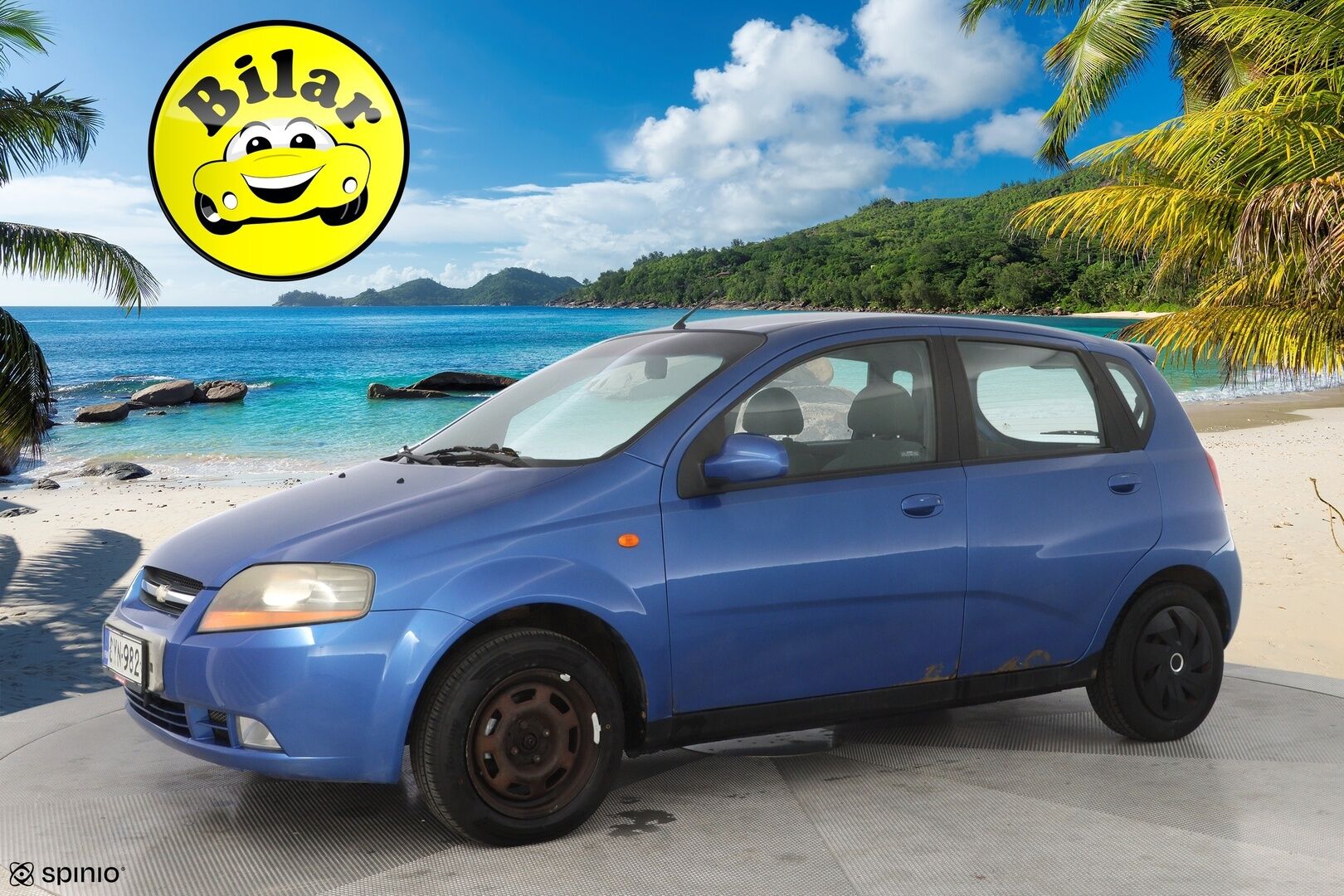 Chevrolet Kalos 2005 Hatchback 1.4 - YritysOutlet - Myydään vain yrityksille - Ilmastointi | Lohko+sisä | Seuraava katsastus 05/2027 / Kahdet renkaat