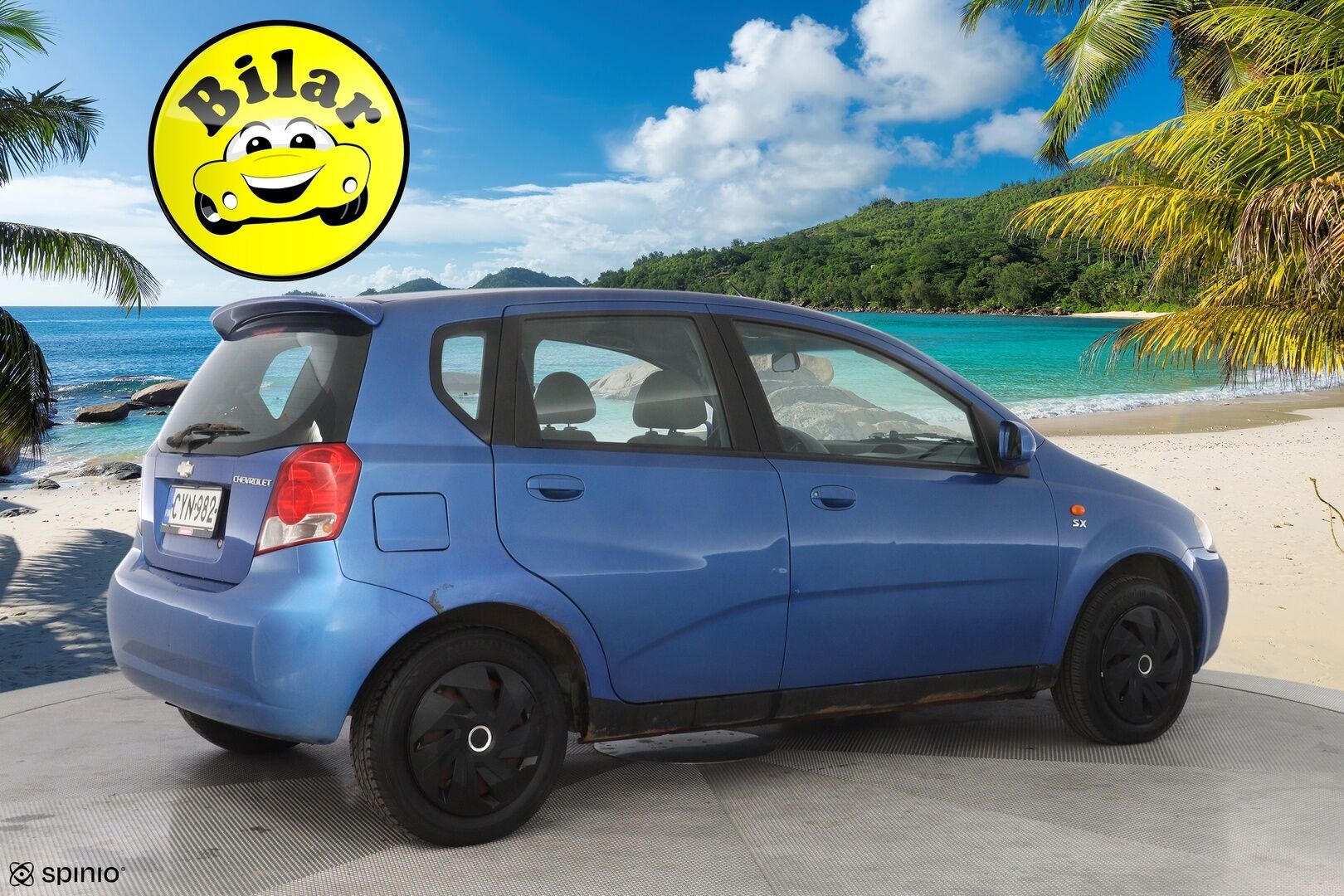 Chevrolet Kalos 2005 Hatchback 1.4 - YritysOutlet - Myydään vain yrityksille - Ilmastointi | Lohko+sisä | Seuraava katsastus 05/2027 / Kahdet renkaat