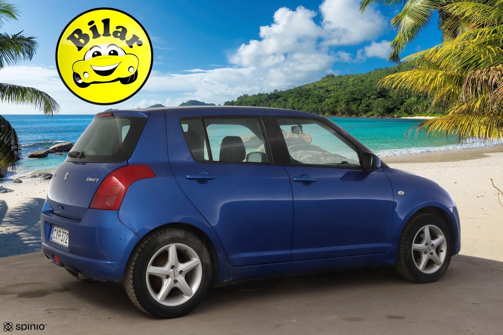 Suzuki Swift 2005 4D SWIFT HATCHBACK 1.3 | Myydään huutokaupat.com | - | Myydään huutokaupat.com | Lohkolämmitin | ISOFIX | Kahdet renkaat | 